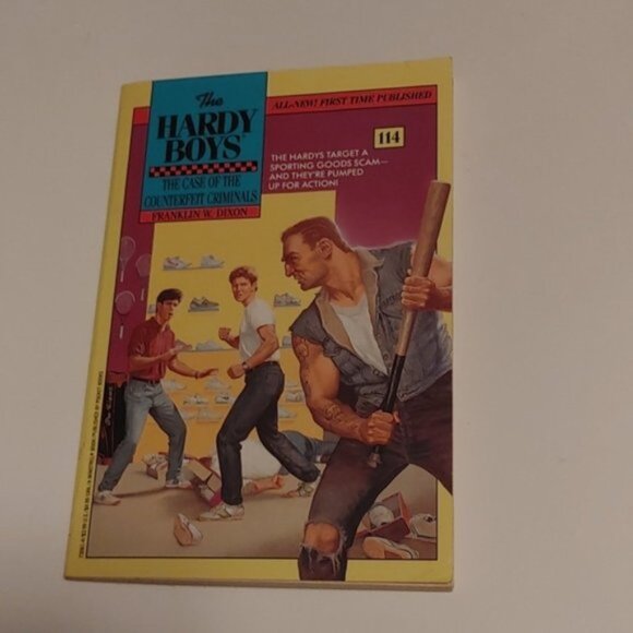 Hardy Boys: Case of the Counterfeit Criminals #114 by Franklin Dixon - Picture 2 of 6